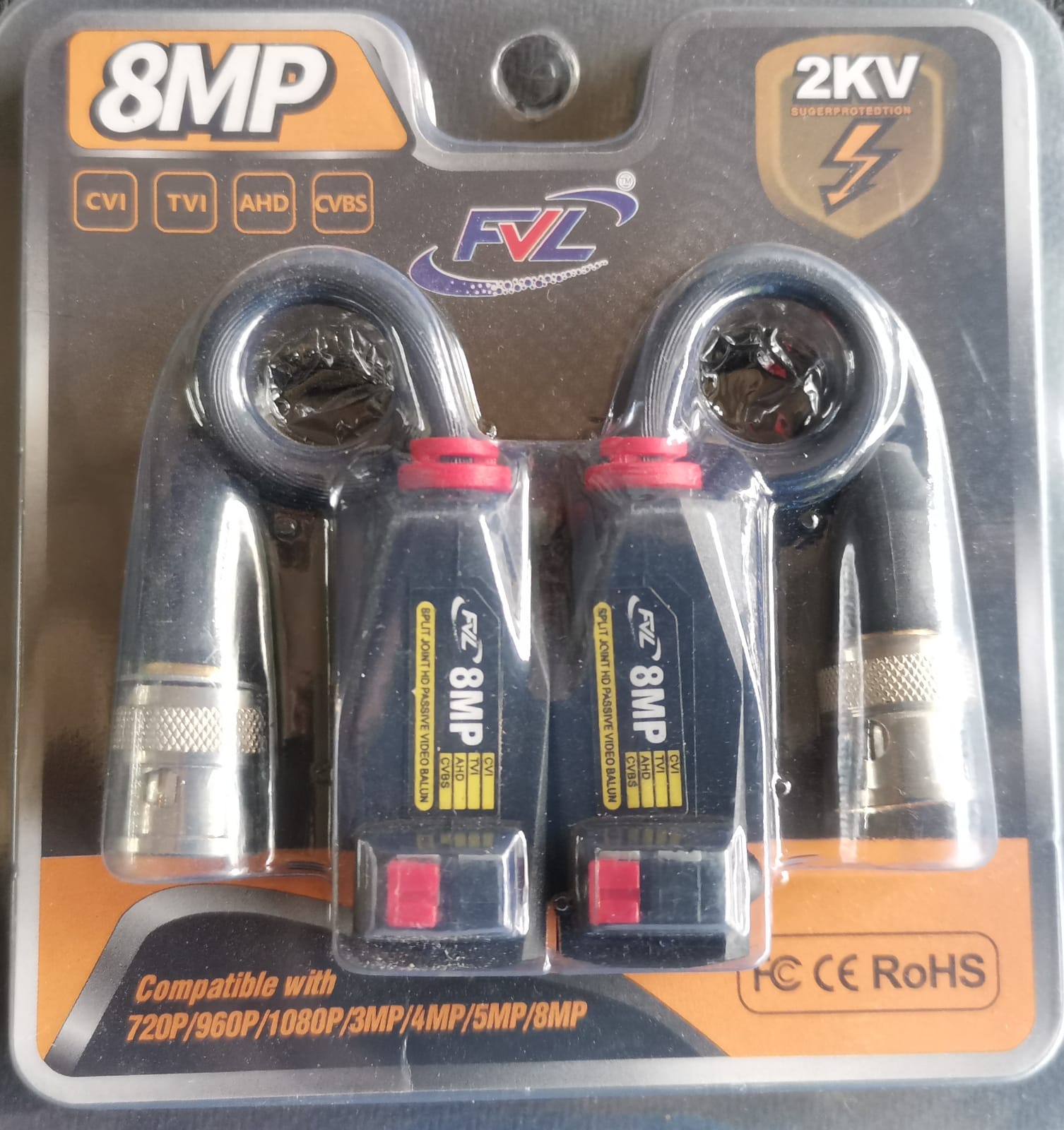 8MP Video Balun 2KV